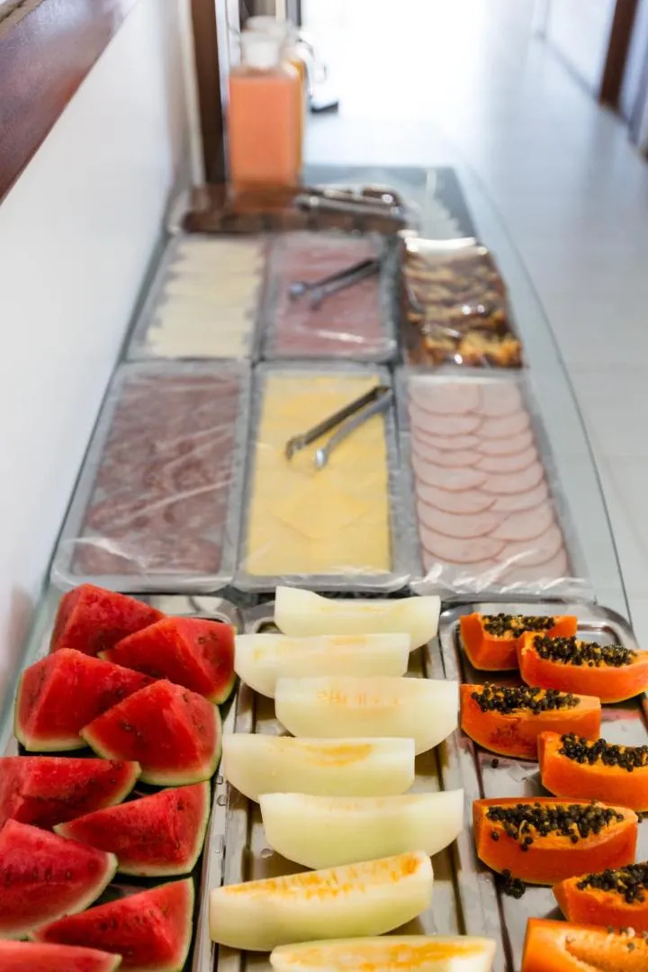 Café da manhã da Pousada do Mano